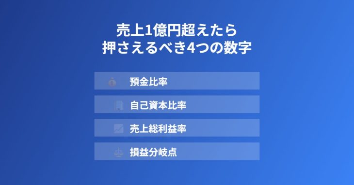 【社長向け】売上1億円を超えたら、決算書が読めないと危険な理由
